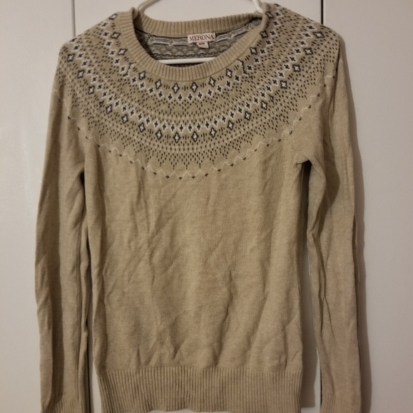 Tan Sweater - Picture 1 of 2